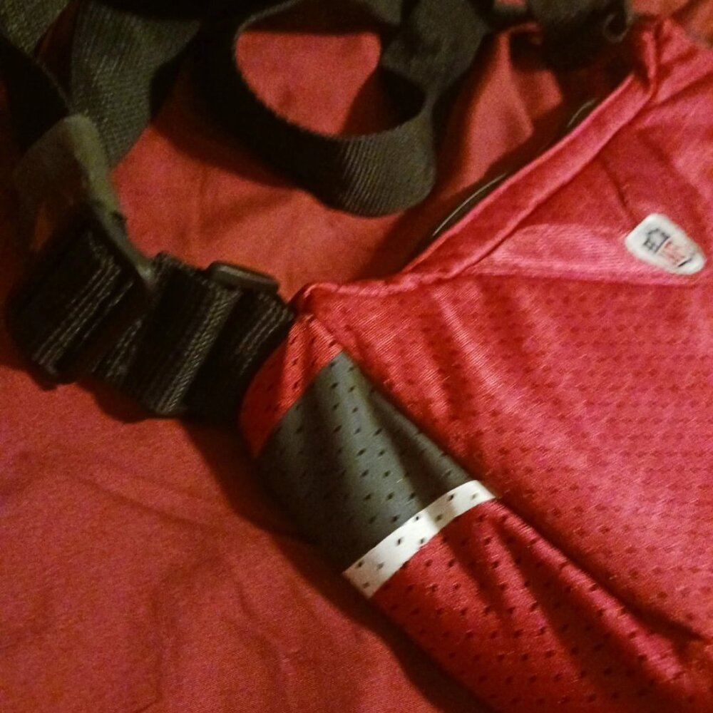 Licenced NFL Atlanta Falcons Womans Black and Red Shoulder Bag with Tag - Picture 3 of 7